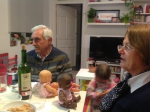 Our last night, dinner with Gonzalo's parents, Antonio and Carmen (Elsa's in there too)